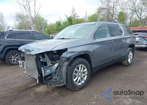 2021 Chevrolet Traverse Fwd Lt Cloth from USA, damaged, VIN 1GNERGKW3MJ157258